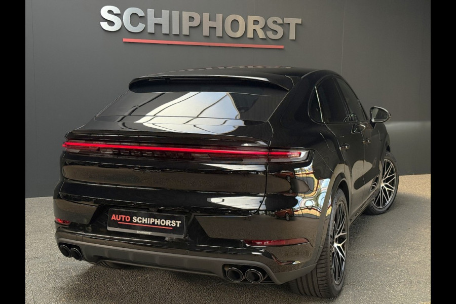 Porsche Cayenne Coupé Coupe E-Hybride Sport Design Black Edition Sport-chrono Pakket-Soft Close -Bose