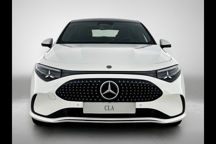 Mercedes-Benz CLA-Klasse 250+ Business Solution 85.5 kWh | Spiegelpakket | Vast panoramadak | Parkeerassistent | URBAN GUARD | 17 inch vijfspaaks LM-velgen | Stuur in leder |