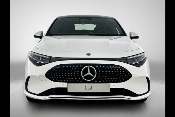 Mercedes-Benz CLA-Klasse 250+ Business Solution 85.5 kWh | Spiegelpakket | Vast panoramadak | Parkeerassistent | URBAN GUARD | 17 inch vijfspaaks LM-velgen | Stuur in leder |