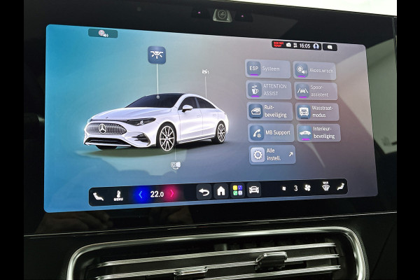 Mercedes-Benz CLA-Klasse 250+ Business Solution 85.5 kWh | Spiegelpakket | Vast panoramadak | Parkeerassistent | URBAN GUARD | 17 inch vijfspaaks LM-velgen | Stuur in leder |
