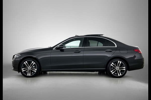 Mercedes-Benz C-Klasse 300 e Business Solution Luxury | Winterpakket | Parkeerpakket | Trekhaak | Panoramaschuifdak | Warmtewerend, donkergetint glas | GUARD 360° Plus |
