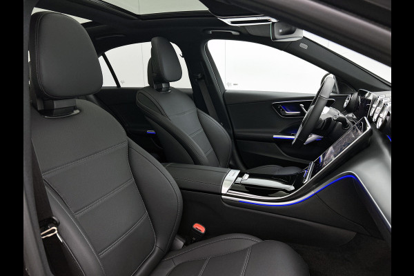 Mercedes-Benz C-Klasse 300 e Business Solution Luxury | Winterpakket | Parkeerpakket | Trekhaak | Panoramaschuifdak | Warmtewerend, donkergetint glas | GUARD 360° Plus |