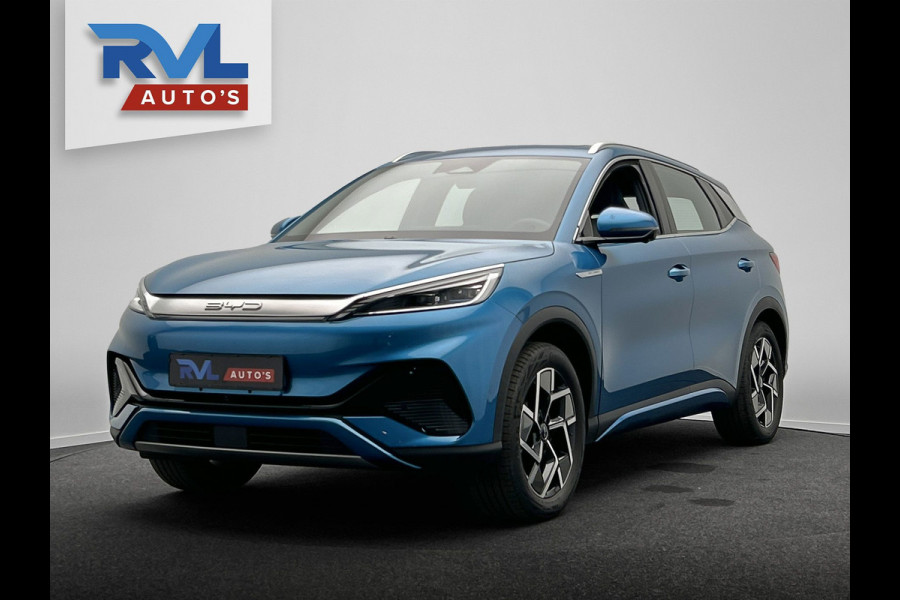 BYD ATTO 3 Design 60 kWh |*55 STUKS* | 204 PK | Pano/dak | Adapt/Cruise/Control | Leder/Beige/Blauw | 360/Camera, Navigatie, BTW!!