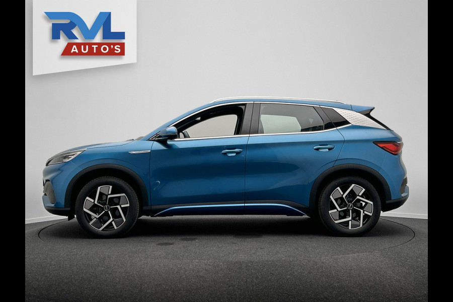BYD ATTO 3 Design 60 kWh |*55 STUKS* | 204 PK | Pano/dak | Adapt/Cruise/Control | Leder/Beige/Blauw | 360/Camera, Navigatie, BTW!!