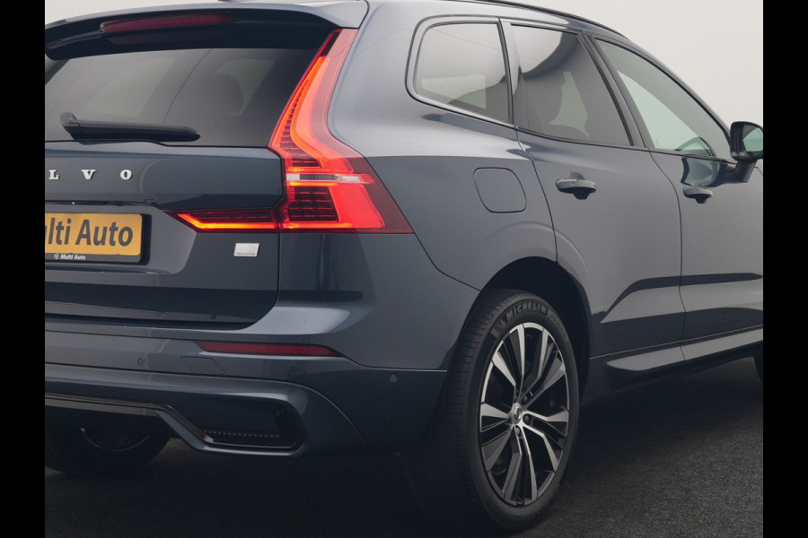 Volvo XC60 T6 AWD Plus Dark LONG RANGE PHEV 350pk | Trekhaak Af Fabriek | Panodak | Adaptive Cruise | 360 Camera | Harman / Kardon | Lederen Sportstoelen Memory & Verwarmd | Blis | Keyless | Google Assistent | Apple Carplay | Stuur Verwarmd  | 20"L.M | Plug In Hybrid |