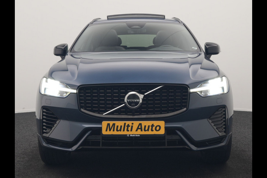 Volvo XC60 T6 AWD Plus Dark LONG RANGE PHEV 350pk | Trekhaak Af Fabriek | Panodak | Adaptive Cruise | 360 Camera | Harman / Kardon | Lederen Sportstoelen Memory & Verwarmd | Blis | Keyless | Google Assistent | Apple Carplay | Stuur Verwarmd  | 20"L.M | Plug In Hybrid |