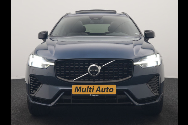 Volvo XC60 T6 AWD Plus Dark LONG RANGE PHEV 350pk | Trekhaak Af Fabriek | Panodak | Adaptive Cruise | 360 Camera | Harman / Kardon | Lederen Sportstoelen Memory & Verwarmd | Blis | Keyless | Google Assistent | Apple Carplay | Stuur Verwarmd  | 20"L.M | Plug In Hybrid |