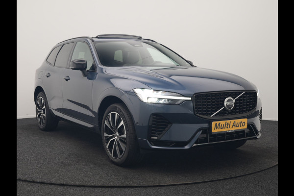 Volvo XC60 T6 AWD Plus Dark LONG RANGE PHEV 350pk | Trekhaak Af Fabriek | Panodak | Adaptive Cruise | 360 Camera | Harman / Kardon | Lederen Sportstoelen Memory & Verwarmd | Blis | Keyless | Google Assistent | Apple Carplay | Stuur Verwarmd  | 20"L.M | Plug In Hybrid |