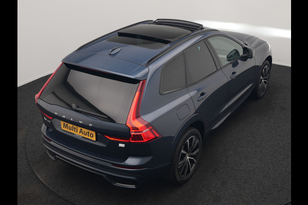 Volvo XC60 T6 AWD Plus Dark LONG RANGE PHEV 350pk | Trekhaak Af Fabriek | Panodak | Adaptive Cruise | 360 Camera | Harman / Kardon | Lederen Sportstoelen Memory & Verwarmd | Blis | Keyless | Google Assistent | Apple Carplay | Stuur Verwarmd  | 20"L.M | Plug In Hybrid |