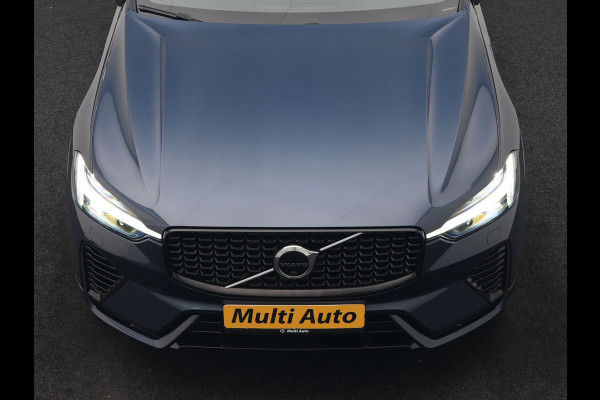 Volvo XC60 T6 AWD Plus Dark LONG RANGE PHEV 350pk | Trekhaak Af Fabriek | Panodak | Adaptive Cruise | 360 Camera | Harman / Kardon | Lederen Sportstoelen Memory & Verwarmd | Blis | Keyless | Google Assistent | Apple Carplay | Stuur Verwarmd  | 20"L.M | Plug In Hybrid |