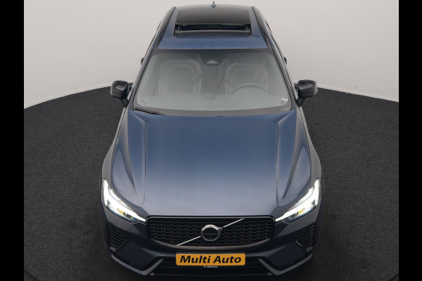 Volvo XC60 T6 AWD Plus Dark LONG RANGE PHEV 350pk | Trekhaak Af Fabriek | Panodak | Adaptive Cruise | 360 Camera | Harman / Kardon | Lederen Sportstoelen Memory & Verwarmd | Blis | Keyless | Google Assistent | Apple Carplay | Stuur Verwarmd  | 20"L.M | Plug In Hybrid |
