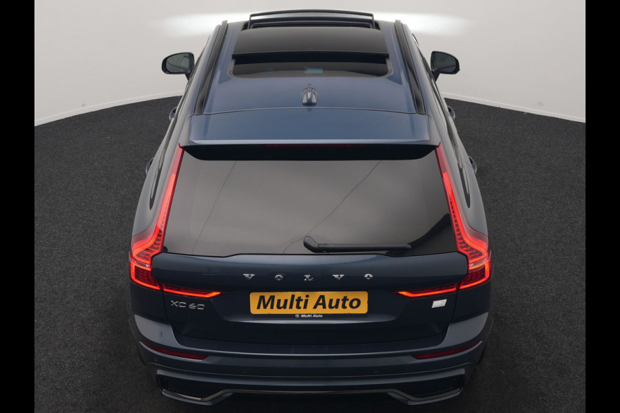 Volvo XC60 T6 AWD Plus Dark LONG RANGE PHEV 350pk | Trekhaak Af Fabriek | Panodak | Adaptive Cruise | 360 Camera | Harman / Kardon | Lederen Sportstoelen Memory & Verwarmd | Blis | Keyless | Google Assistent | Apple Carplay | Stuur Verwarmd  | 20"L.M | Plug In Hybrid |