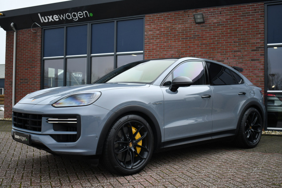 Porsche Cayenne Coupé 4.0 Turbo E-Hybrid GT Burmester PDCC Carbon HUD ACC