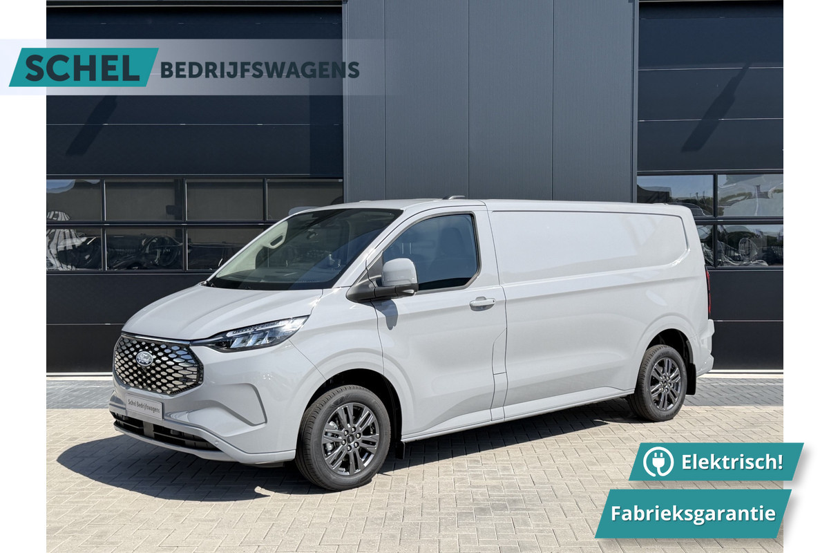 Ford E-Transit Custom 340 L2H1 Limited 71kWh 218pk - 370KM WLTP - AGR Bestuurdersstoel - ACC - B&O - Navi - Stoel/Stuurverwarming - 360 Camera - Blind