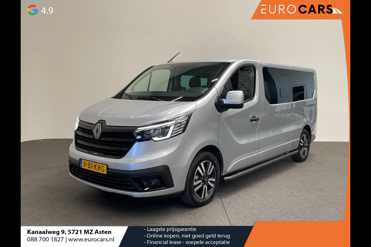 Renault Trafic 2.0 Blue dCi 170PK L2H1 Dubbele Cabine Anniversary Trekhaak Navigatie Apple Carplay Android Auto Camera Parkeerhulp Cruise Control Dodehoekassistent Virtual Cockpit Full Led Stoelverwarming Climate Control Lichtmetalen velgen