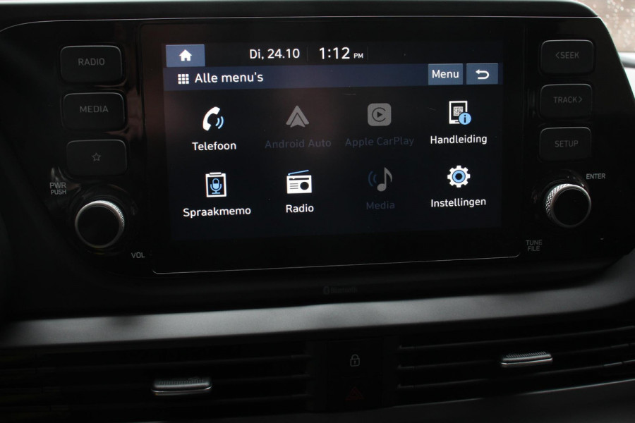 Hyundai i20 1.0 T-GDI 136 Pk Hybrid Automaat Comfort Camera Stoel/Stuurverwarming Lichtmetalen Velgen DAB Lane Assist Parkeersensoren Airco