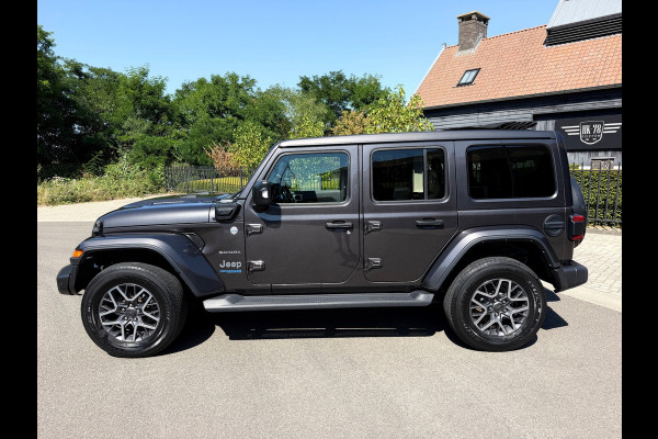 Jeep Wrangler UNLIMITED Jeep Wrangler 380 Unlimited/Sahara 2.0 PHEV Softtop AWD 4x4 Leer Navi Led-Xenon