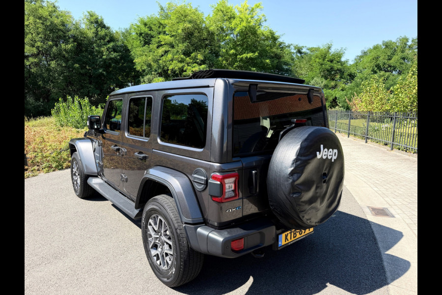 Jeep Wrangler UNLIMITED Jeep Wrangler 380 Unlimited/Sahara 2.0 PHEV Softtop AWD 4x4 Leer Navi Led-Xenon