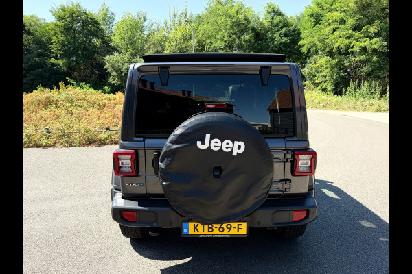 Jeep Wrangler UNLIMITED Jeep Wrangler 380 Unlimited/Sahara 2.0 PHEV Softtop AWD 4x4 Leer Navi Led-Xenon