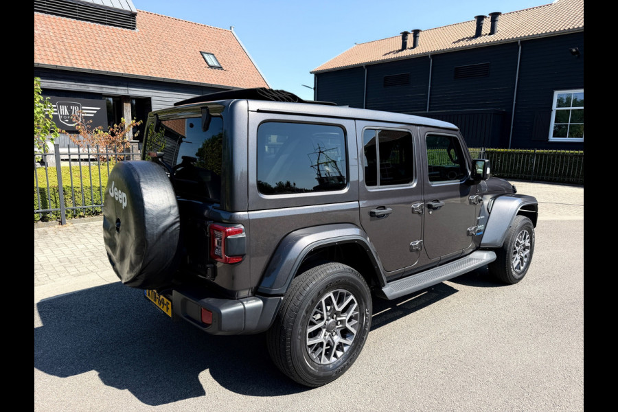 Jeep Wrangler UNLIMITED Jeep Wrangler 380 Unlimited/Sahara 2.0 PHEV Softtop AWD 4x4 Leer Navi Led-Xenon