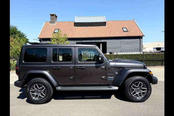 Jeep Wrangler UNLIMITED Jeep Wrangler 380 Unlimited/Sahara 2.0 PHEV Softtop AWD 4x4 Leer Navi Led-Xenon