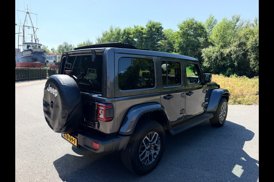 Jeep Wrangler UNLIMITED Jeep Wrangler 380 Unlimited/Sahara 2.0 PHEV Softtop AWD 4x4 Leer Navi Led-Xenon