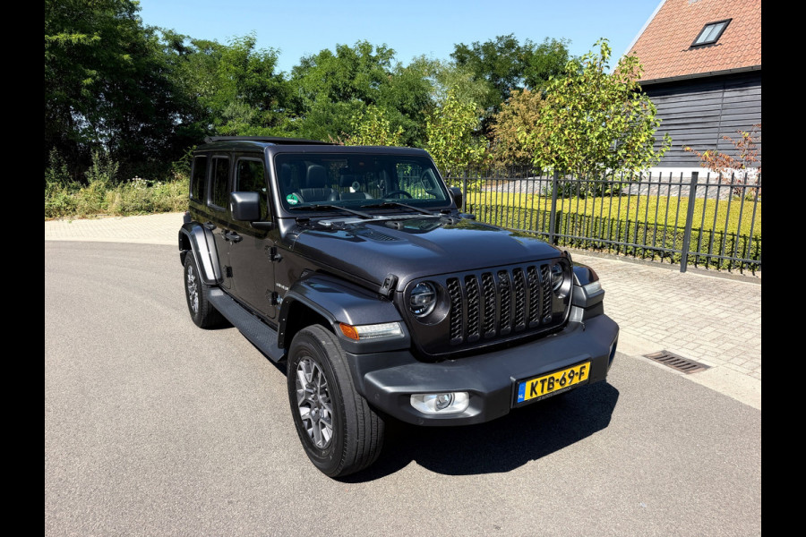 Jeep Wrangler UNLIMITED Jeep Wrangler 380 Unlimited/Sahara 2.0 PHEV Softtop AWD 4x4 Leer Navi Led-Xenon