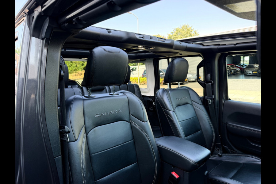 Jeep Wrangler UNLIMITED Jeep Wrangler 380 Unlimited/Sahara 2.0 PHEV Softtop AWD 4x4 Leer Navi Led-Xenon