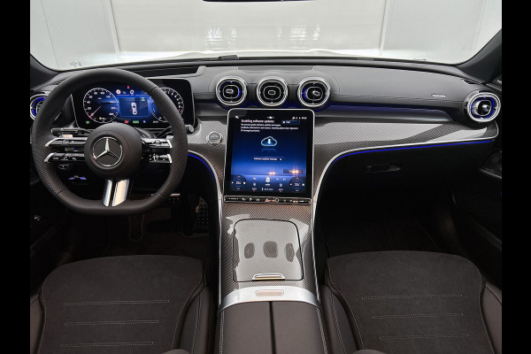 Mercedes-Benz C-Klasse 300 e 140 Years Edition | Premium Plus pakket | Nightpakket | Trekhaak | Middenconsole metaalstructuur | GUARD 360° Plus | Panoramaschuifdak | 360° camera | Burmester® 3D surround sound system | 19" multispaaks lichtmetalen AMG-velgen |