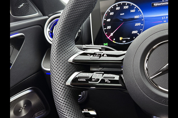 Mercedes-Benz C-Klasse 300 e 140 Years Edition | Premium Plus pakket | Nightpakket | Trekhaak | Middenconsole metaalstructuur | GUARD 360° Plus | Panoramaschuifdak | 360° camera | Burmester® 3D surround sound system | 19" multispaaks lichtmetalen AMG-velgen |