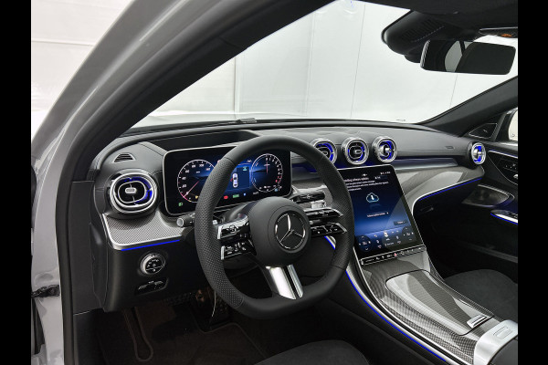 Mercedes-Benz C-Klasse 300 e 140 Years Edition | Premium Plus pakket | Nightpakket | Trekhaak | Middenconsole metaalstructuur | GUARD 360° Plus | Panoramaschuifdak | 360° camera | Burmester® 3D surround sound system | 19" multispaaks lichtmetalen AMG-velgen |