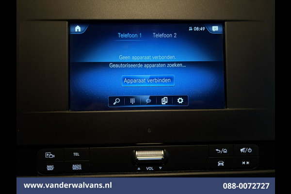 Mercedes-Benz Sprinter 317 CDI 170pk L2H2 Euro6 Airco | 360 graden Camera | Navigatie | Apple Carplay | Cruisecontrol Android Auto, Chauffeursstoel, Stoelverwarming, Parkeersensoren, Bijrijdersbank