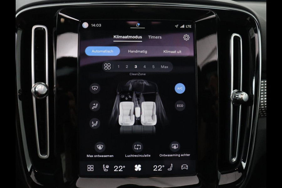Volvo XC40 Recharge P8 AWD R-Design | SOH 91% | Panoramadak | Leder | Stuur/stoel verwarming | Harman/Kardon | Carplay | 360 Camera | Park assist | Virtueel dashboard | Cruise control