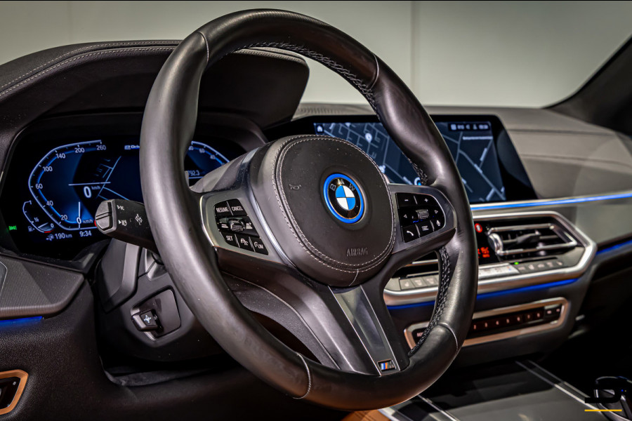 BMW X5 XDrive45e High Executive|M-sport|Pano|HUD|Cam|E-trekh