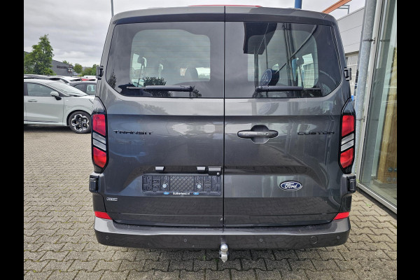 Ford Transit Custom 340 2.5 PHEV L2H1 Limited 233pk | Kombi | Incl. BTW/BPM | Dubbele zijschuifdeur | Privacy Glass | Inklapbare trekhaak | Verwarmbare bijrijdersbank | 17 inch lichtmetalen velgen | Driver Assistance Pack Premium | Verwarmbaar stuurwiel