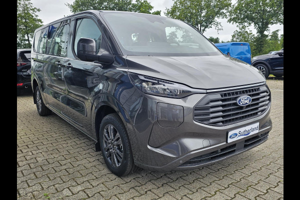Ford Transit Custom 340 2.5 PHEV L2H1 Limited 233pk | Kombi | Incl. BTW/BPM | Dubbele zijschuifdeur | Privacy Glass | Inklapbare trekhaak | Verwarmbare bijrijdersbank | 17 inch lichtmetalen velgen | Driver Assistance Pack Premium | Verwarmbaar stuurwiel