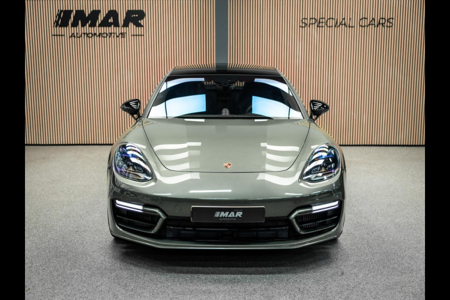Porsche Panamera Sport Turismo 2.9 4 E-Hybrid Aventurijn groen / Keramische remschijven / BOSE / 18-way stoelen / Soft-close