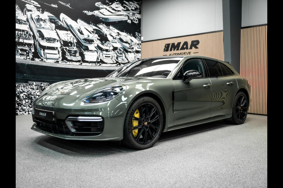 Porsche Panamera Sport Turismo 2.9 4 E-Hybrid Aventurijn groen / Keramische remschijven / BOSE / 18-way stoelen / Soft-close