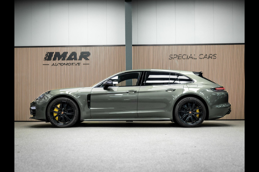 Porsche Panamera Sport Turismo 2.9 4 E-Hybrid Aventurijn groen / Keramische remschijven / BOSE / 18-way stoelen / Soft-close