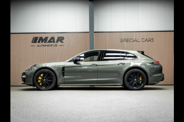 Porsche Panamera Sport Turismo 2.9 4 E-Hybrid Aventurijn groen / Keramische remschijven / BOSE / 18-way stoelen / Soft-close