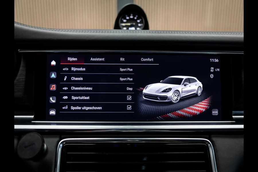 Porsche Panamera Sport Turismo 2.9 4 E-Hybrid Aventurijn groen / Keramische remschijven / BOSE / 18-way stoelen / Soft-close