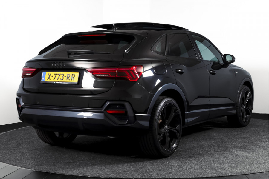 Audi Q3 Sportback 35 TFSI 150 PK S Edition 3xS-Line | S/K-Panodak | Dig. Cockpit | Adapt. Cruise | Stoelverw. | PDC | App. Connect | ECC | LM 20" |