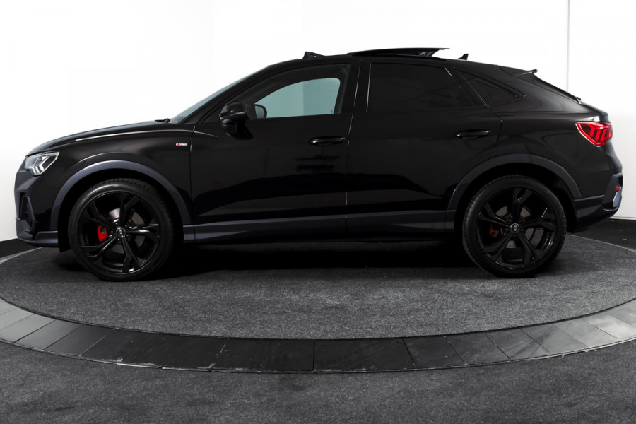 Audi Q3 Sportback 35 TFSI 150 PK S Edition 3xS-Line | S/K-Panodak | Dig. Cockpit | Adapt. Cruise | Stoelverw. | PDC | App. Connect | ECC | LM 20" |