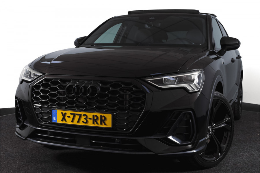 Audi Q3 Sportback 35 TFSI 150 PK S Edition 3xS-Line | S/K-Panodak | Dig. Cockpit | Adapt. Cruise | Stoelverw. | PDC | App. Connect | ECC | LM 20" |
