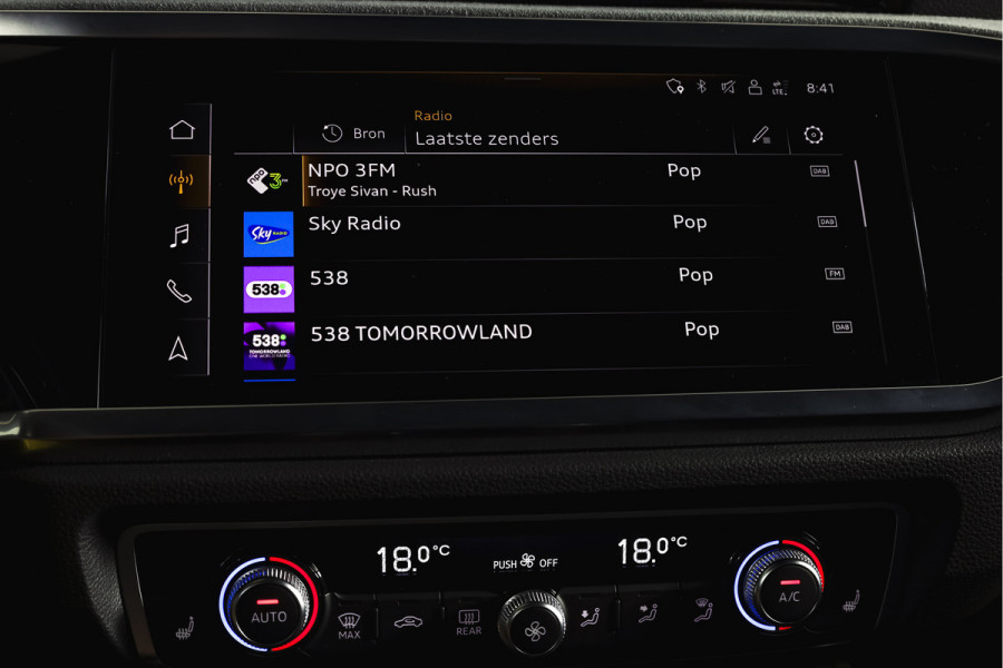 Audi Q3 Sportback 35 TFSI 150 PK S Edition 3xS-Line | S/K-Panodak | Dig. Cockpit | Adapt. Cruise | Stoelverw. | PDC | App. Connect | ECC | LM 20" |
