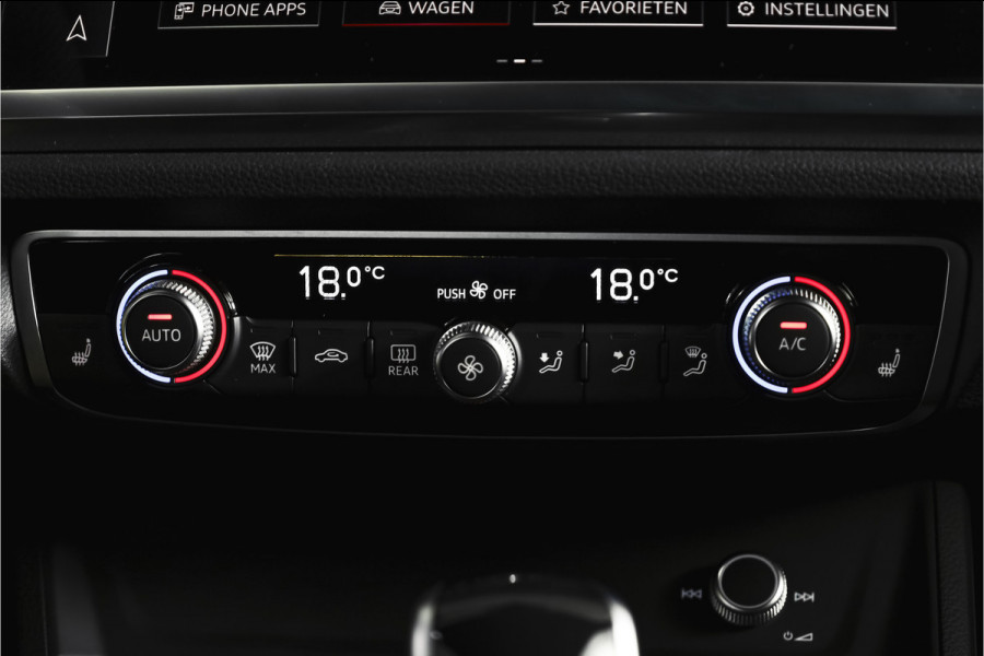 Audi Q3 Sportback 35 TFSI 150 PK S Edition 3xS-Line | S/K-Panodak | Dig. Cockpit | Adapt. Cruise | Stoelverw. | PDC | App. Connect | ECC | LM 20" |