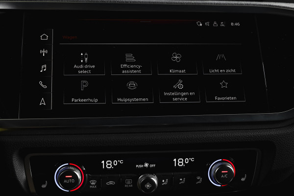 Audi Q3 Sportback 35 TFSI 150 PK S Edition 3xS-Line | S/K-Panodak | Dig. Cockpit | Adapt. Cruise | Stoelverw. | PDC | App. Connect | ECC | LM 20" |