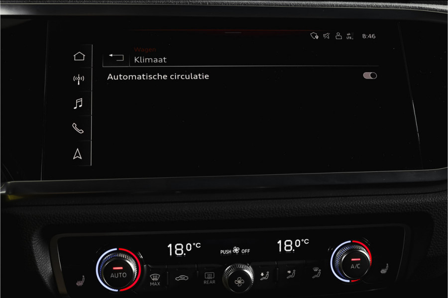 Audi Q3 Sportback 35 TFSI 150 PK S Edition 3xS-Line | S/K-Panodak | Dig. Cockpit | Adapt. Cruise | Stoelverw. | PDC | App. Connect | ECC | LM 20" |