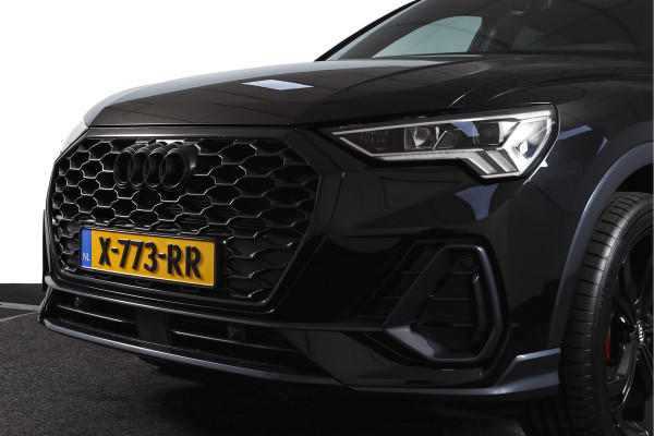Audi Q3 Sportback 35 TFSI 150 PK S Edition 3xS-Line | S/K-Panodak | Dig. Cockpit | Adapt. Cruise | Stoelverw. | PDC | App. Connect | ECC | LM 20" |