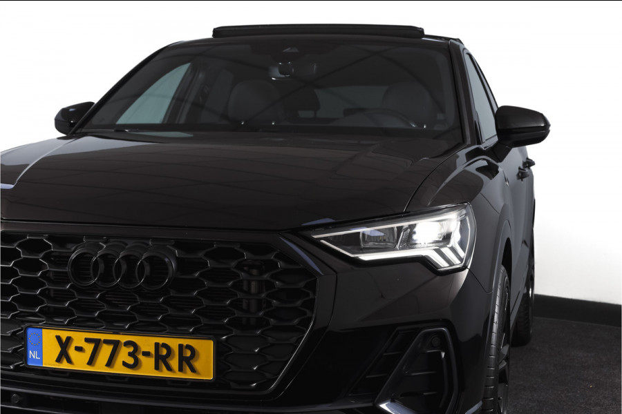 Audi Q3 Sportback 35 TFSI 150 PK S Edition 3xS-Line | S/K-Panodak | Dig. Cockpit | Adapt. Cruise | Stoelverw. | PDC | App. Connect | ECC | LM 20" |